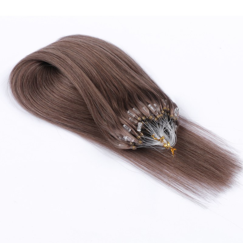 Wholesale Unprocessed Micro Loop Ring Hair Remy Straight Brazilian Virgin Loop Hair